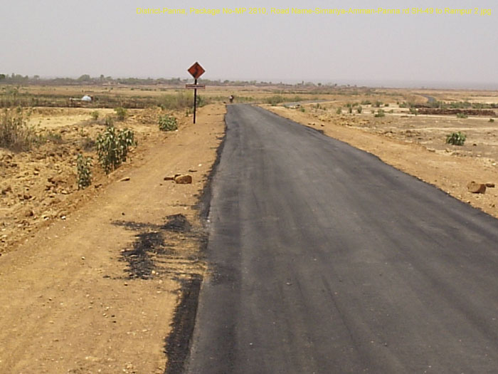 District-Panna, Package No-MP 2810, Road Name-Simariya-Amman-Panna rd SH-49 to Rampur 2